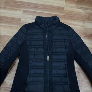 Michael Kors Black Quilted Puffer Jacket